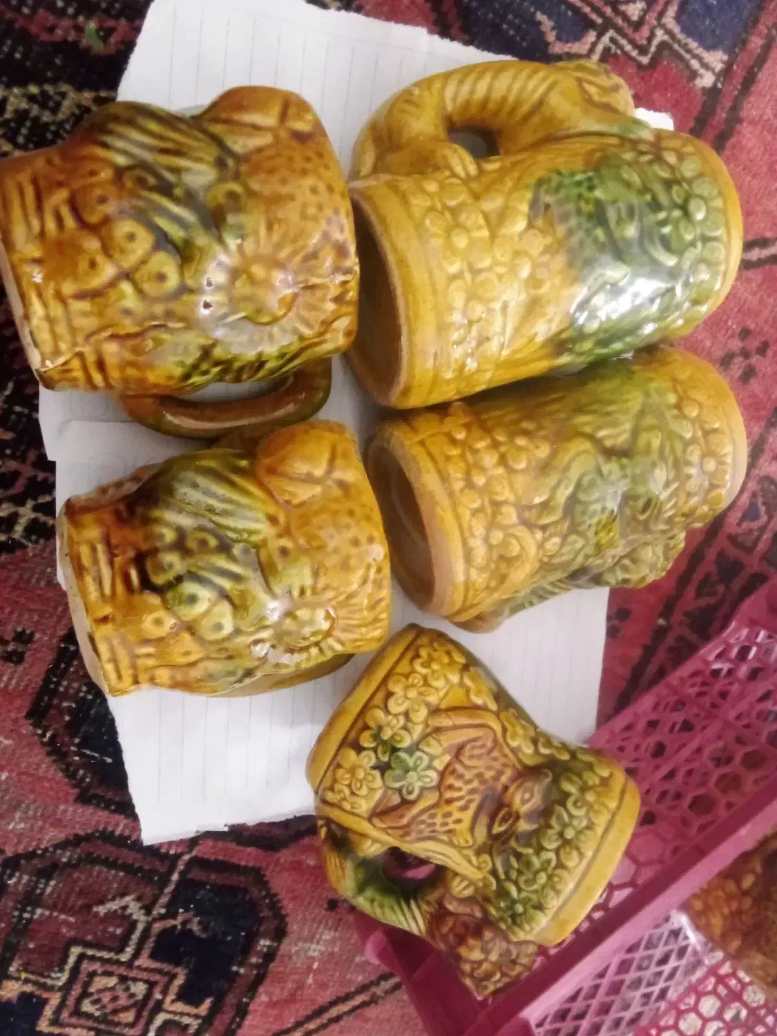 پارچ لیوان قدیمی|صنایع دستی و سایر لوازم تزئینی|بیرجند, |دیوار