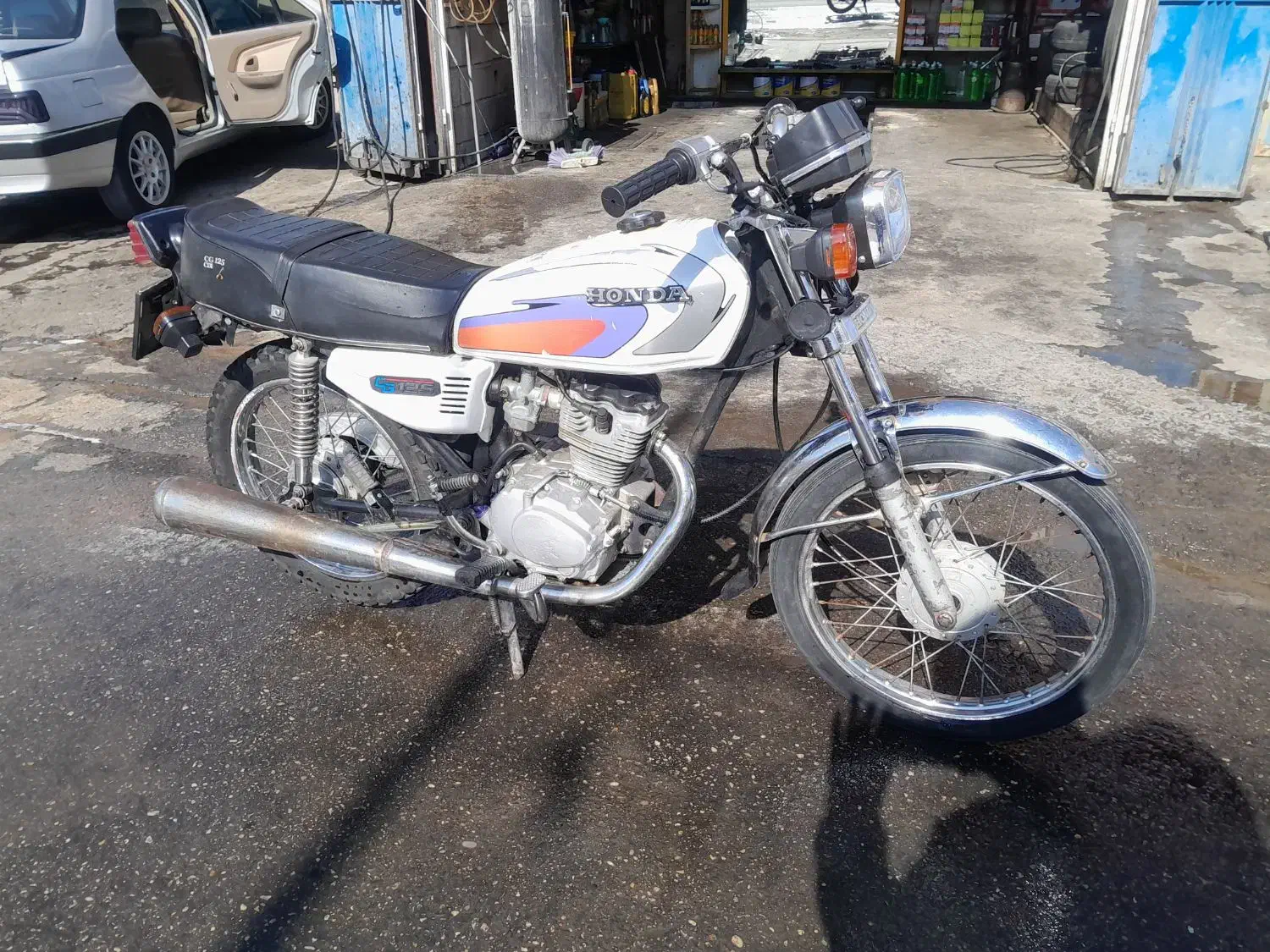 موتورسیکلت مزایده مدل ۸۵|موتورسیکلت|پلدختر, |دیوار