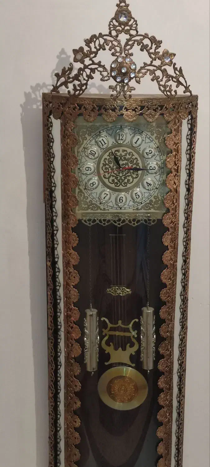ساعت ایستاده برنزی برنجی|ساعت دیواری و تزئینی|کرج, اخترآباد|دیوار