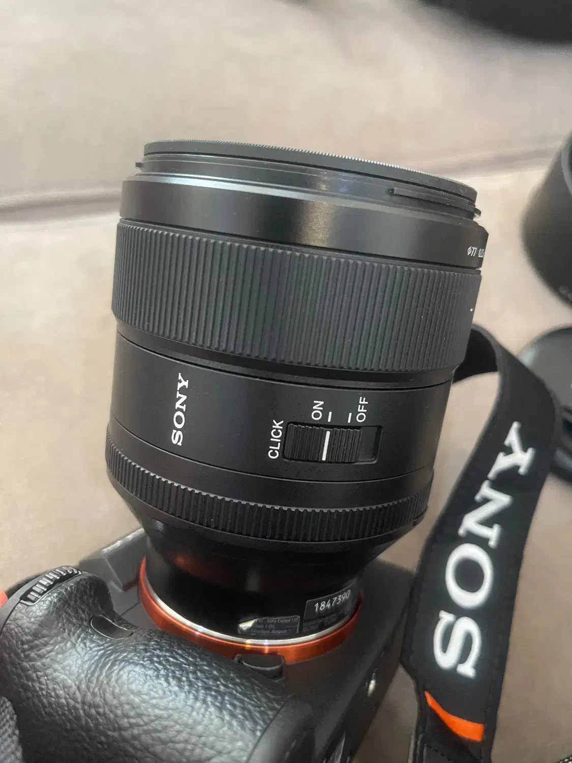 دوربین سونی با لنز فیکس ۸۵|دوربین عکاسی و فیلم‌برداری|کرج, کرج نو|دیوار