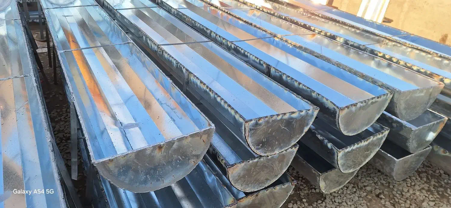 آخور گالوانیزه آبخوری ناوچه گوسفند ورق سفید|لوازم جانبی حیوانات|گرگان, |دیوار