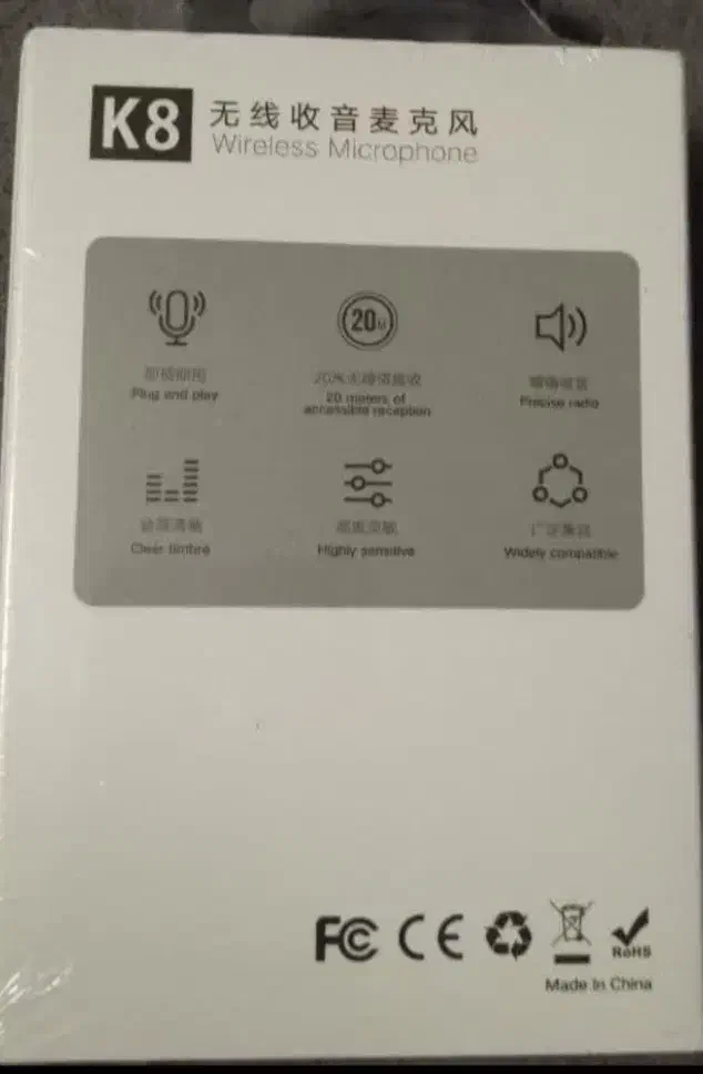 میکروفون یقه ای مدل k8 و ایرپادi18  tws|لوازم جانبی موبایل و تبلت|مشهد, چهارچشمه|دیوار