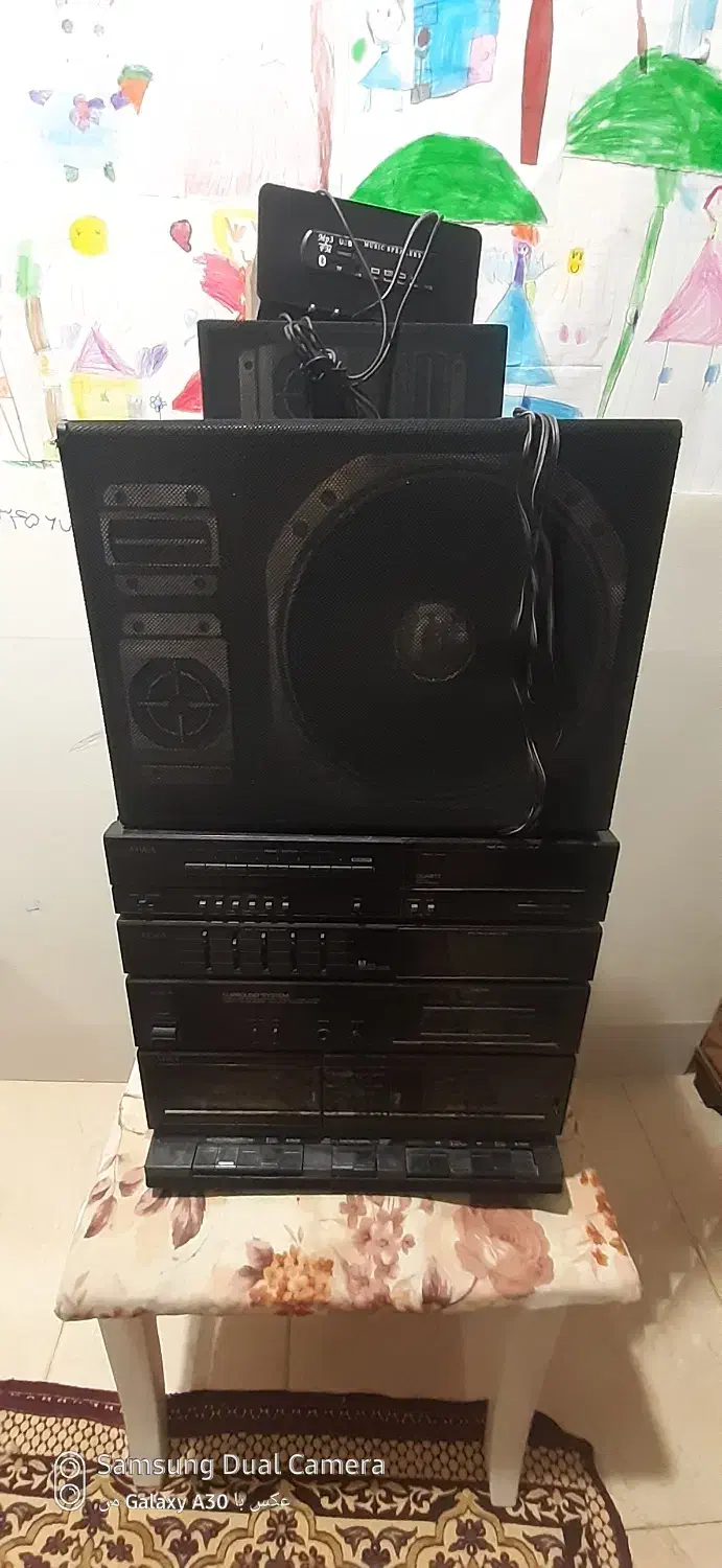 ضبط ایوا مدل ۷۷۰|سیستم صوتی خانگی|فلاورجان, |دیوار