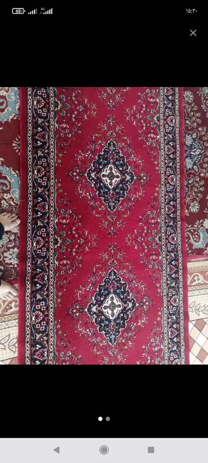 کناره فرش|فرش|بروجرد, |دیوار