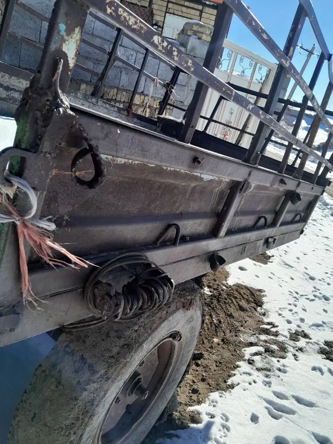 تریلی تراکتور|قطعات یدکی و لوازم جانبی|تیکمه داش, |دیوار