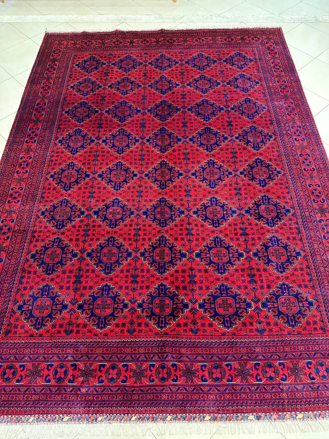 فرش دستبافت نه متری کرک لاکی/اقساط بدون بهره|فرش|مشهد, هنرستان|دیوار