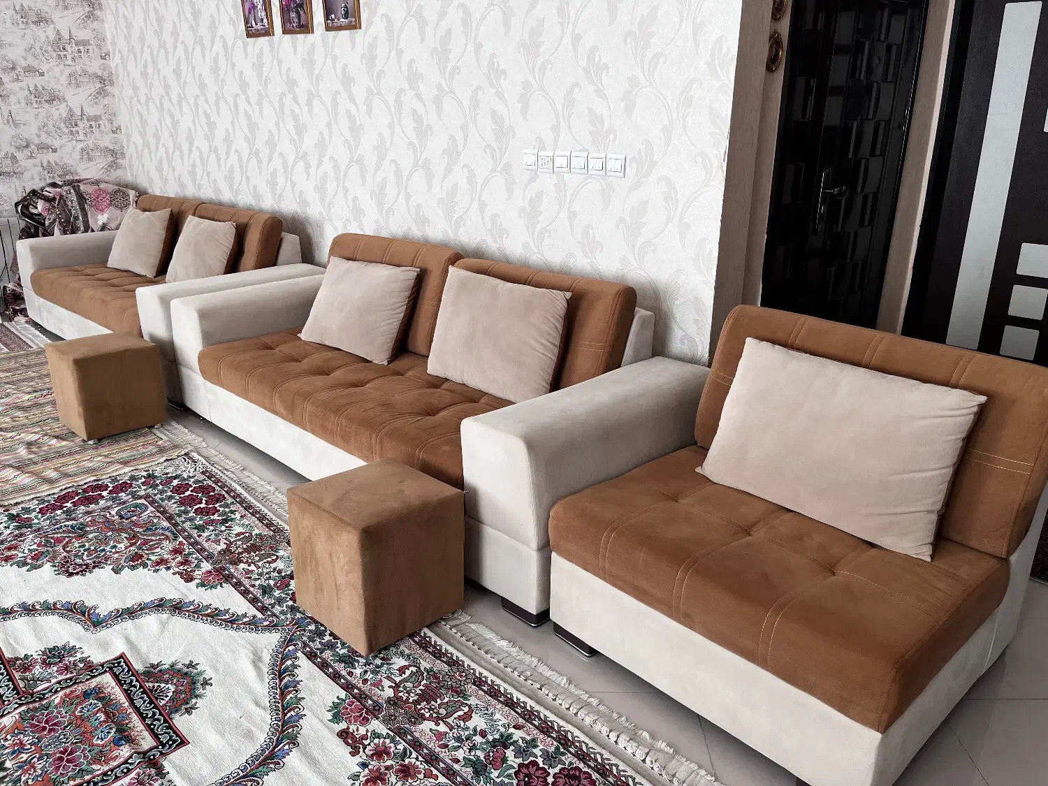 مبل راحتی ۷نفره تختخواب شو|مبلمان خانگی و میز عسلی|بیرجند, |دیوار