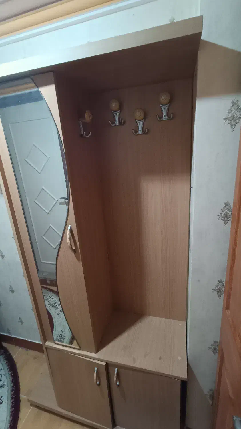 کمد، جالباسی و جاکفشی|جاکفشی، کمد، دراور|گرگان, |دیوار