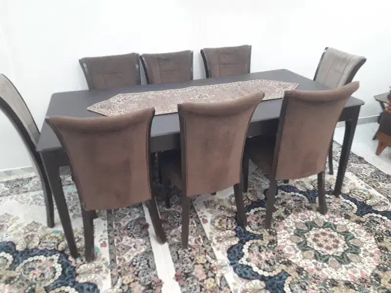 میز نهار خوری|میز و صندلی غذاخوری|سنندج, |دیوار