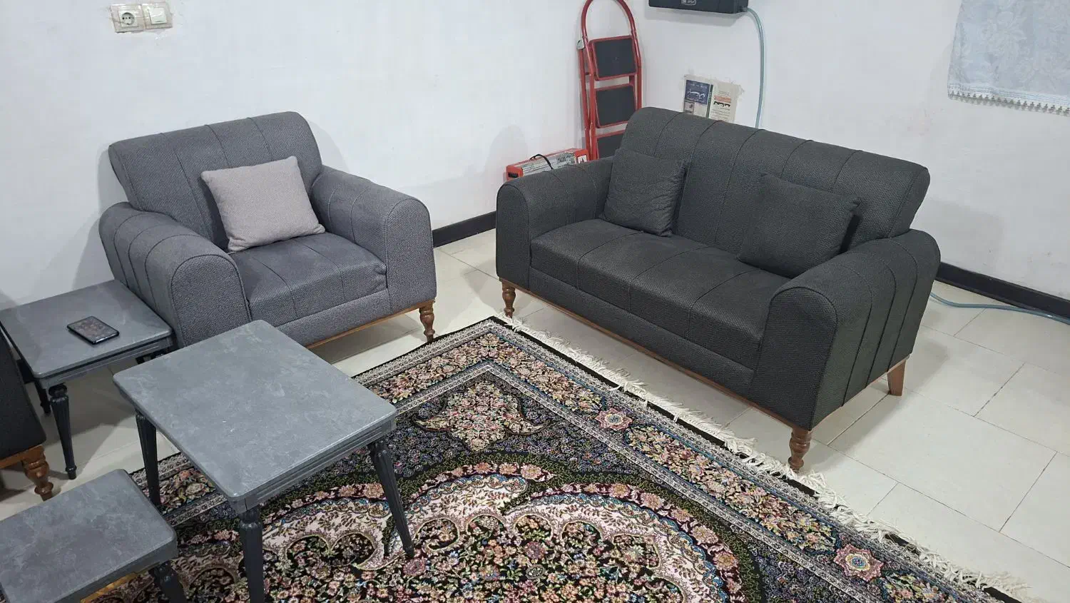 مبل ۷ نفره با میز وسط|مبلمان خانگی و میز عسلی|بندر ماهشهر, |دیوار