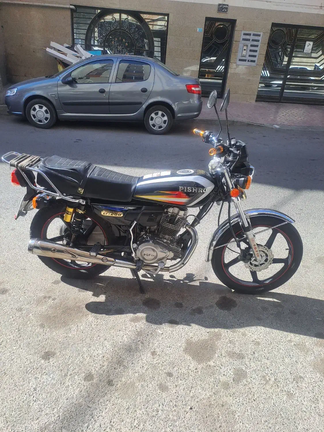 هندا۲۰۰ مدل ۴۰۲|موتورسیکلت|محمدشهر, سیدآباد|دیوار