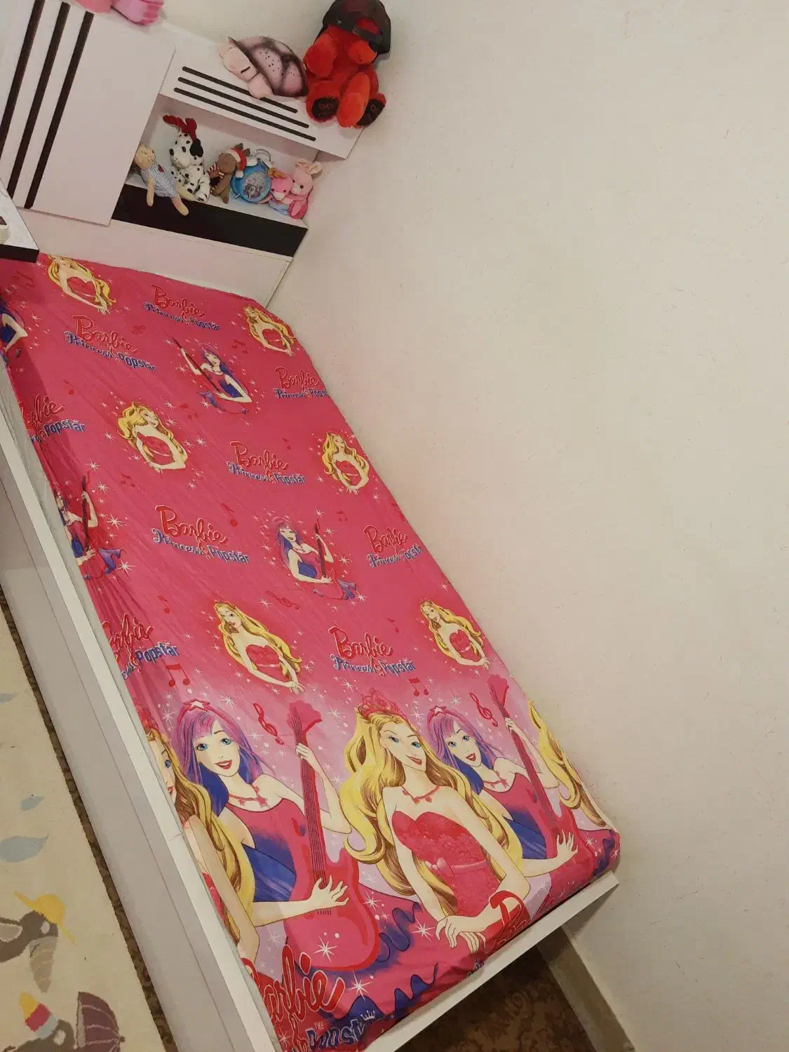 تختخواب تک نفره کامل ام دی اف|تخت و سرویس خواب|رامهرمز, |دیوار