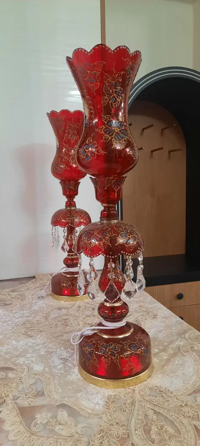 شمعدان لاله شاه عباسی|صنایع دستی و سایر لوازم تزئینی|تبریز, |دیوار