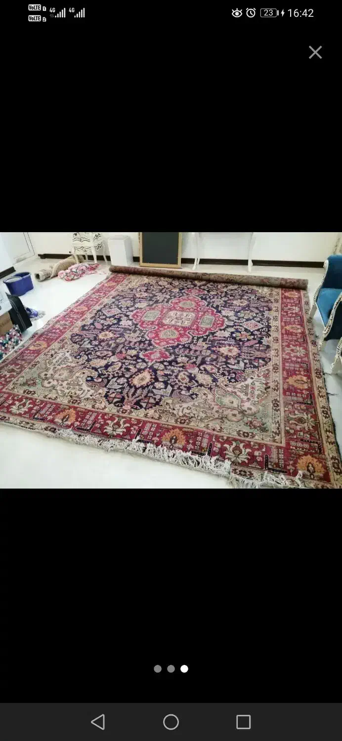 فرش دستباف 12 متری|فرش|اراک, |دیوار