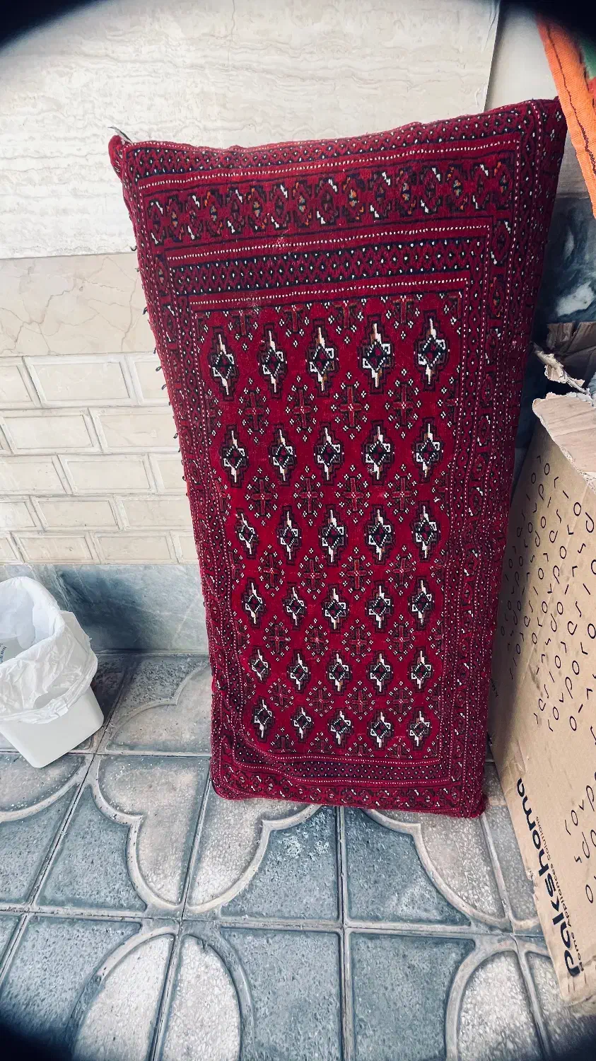 دو عدد پشتی دست باف|پشتی|شیراز, پودنک|دیوار