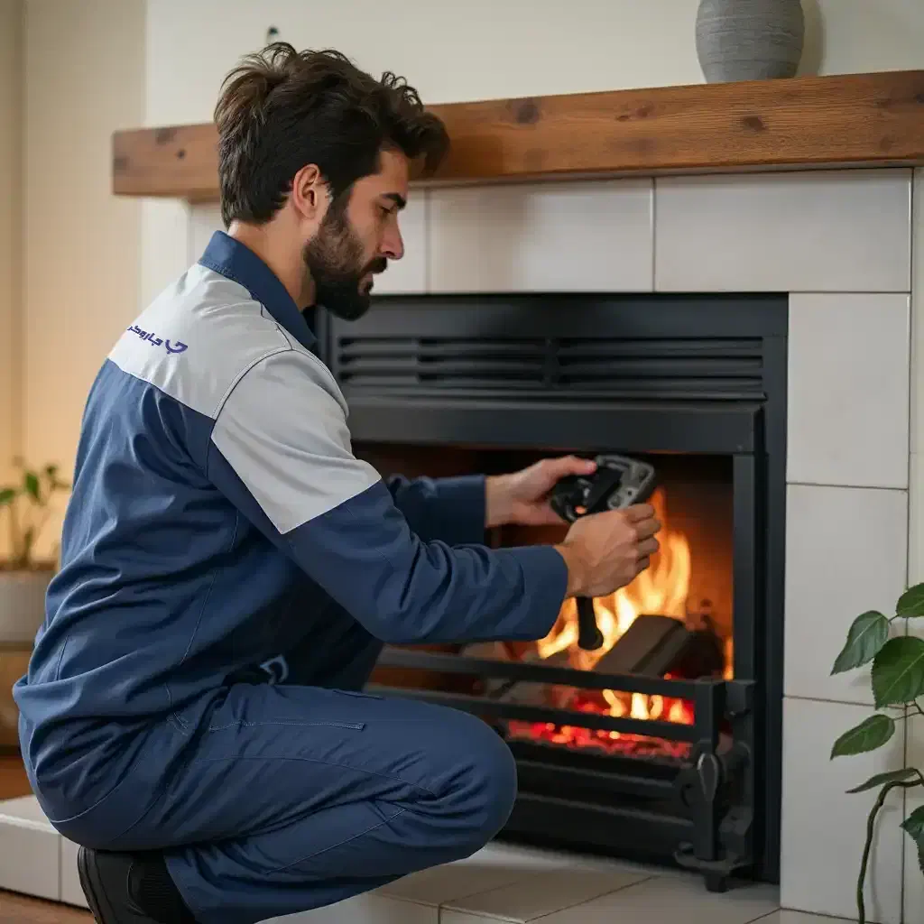 تعمیر ، سرویس نصب بخاری شومینه|خدمات پیشه و مهارت|رشت, سعدی (تختی)|دیوار