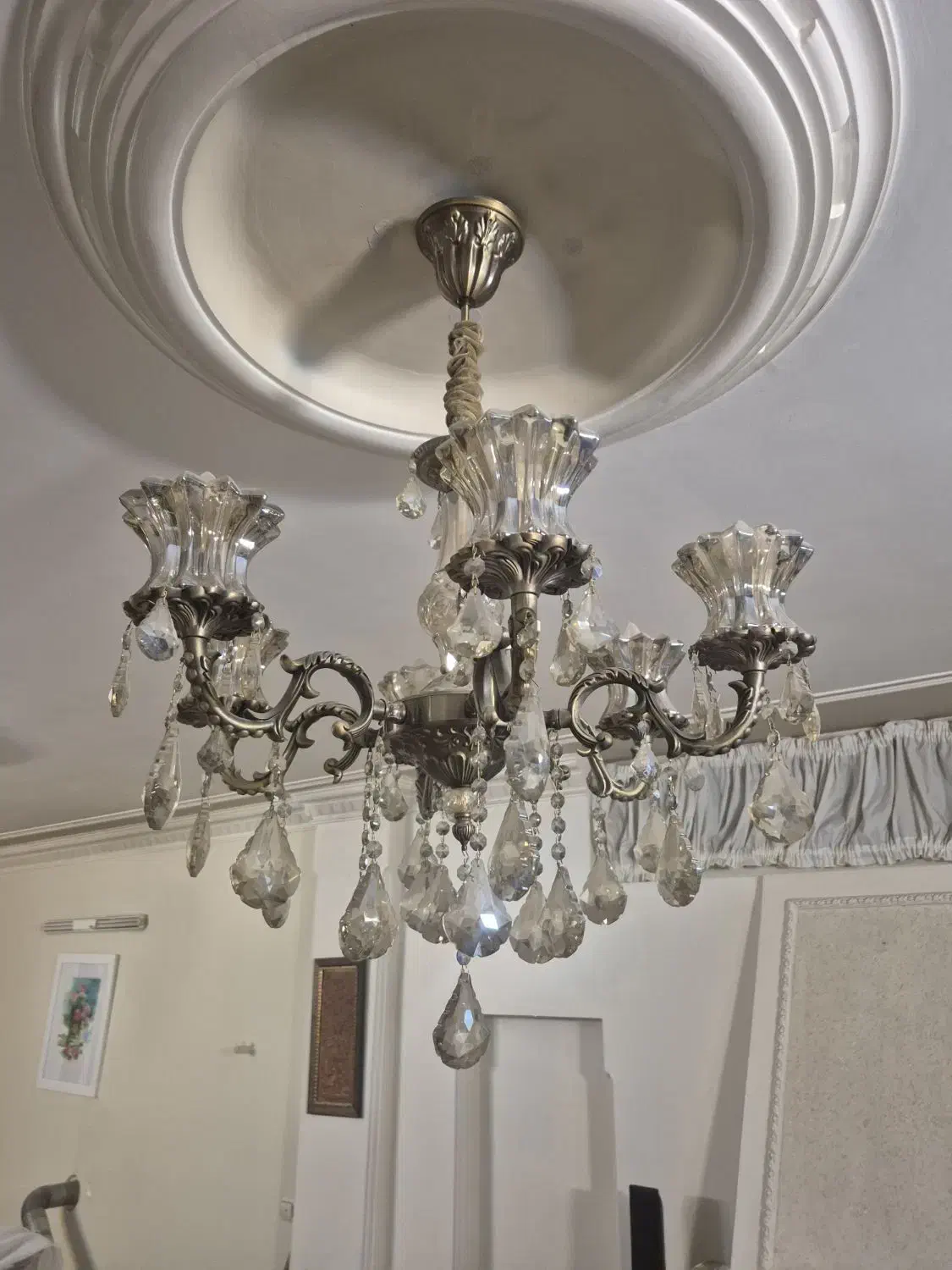 لوستر ۶ شاخه|لوستر و چراغ آویز|اصفهان, خرم|دیوار