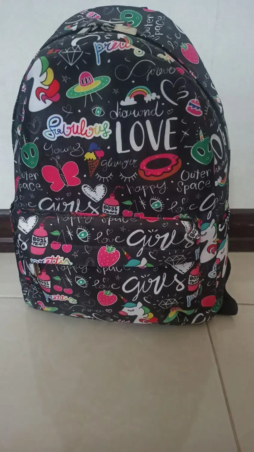 کیف کوله پشتی مدرسه|کیف، کفش، کمربند|اصفهان, شیخ اشراق|دیوار