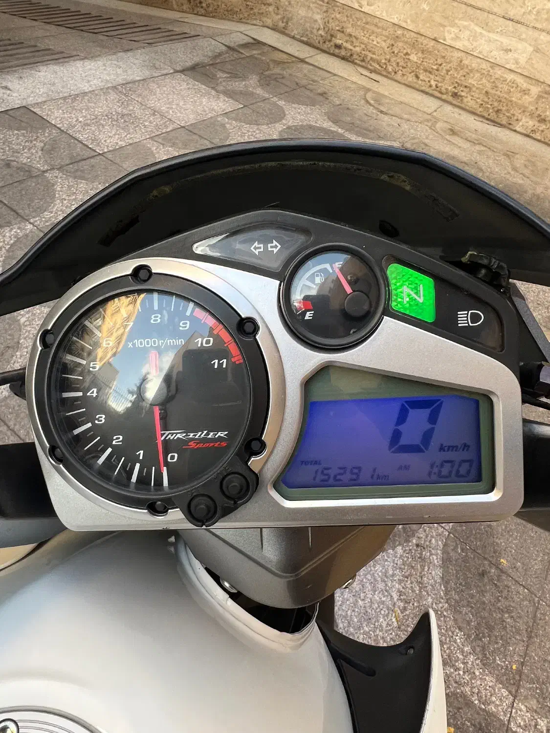 فروش موتور هیرو تریلر اسپرت|موتورسیکلت|تهران, کاج|دیوار