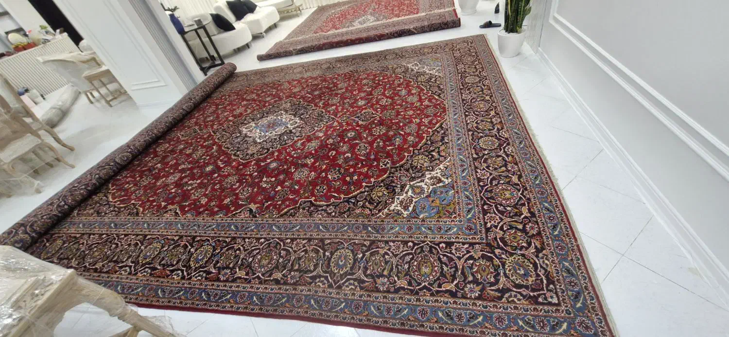 فرش دستباف کاشان|فرش|فلاورجان, |دیوار