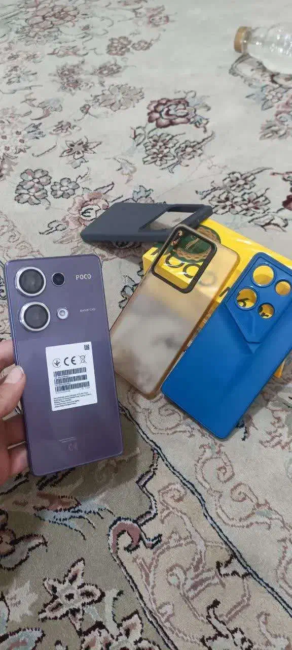 پوکوm6proگیمینگ حافظه512 با گارانتی|موبایل|امیرکلا, |دیوار