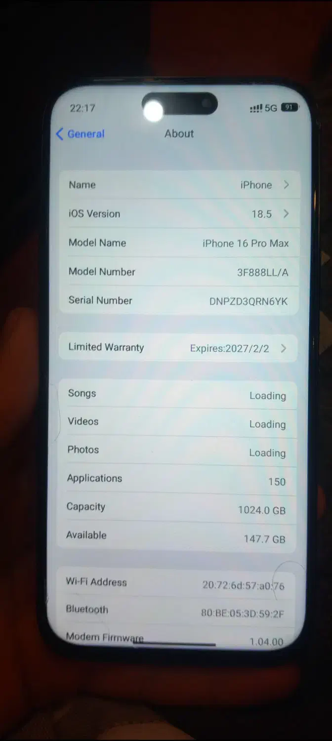 گوشی آیفون ۱۶ پرومکس|موبایل|شاندیز, |دیوار