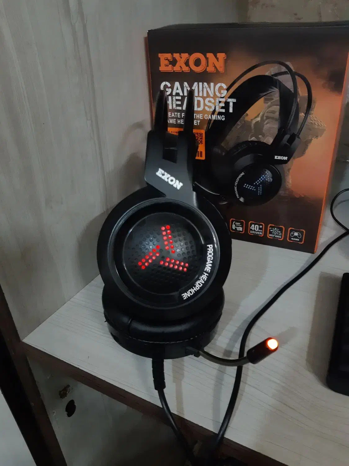 هدست گیمینگ EXON|قطعات و لوازم جانبی رایانه|تهران, فرزانه|دیوار