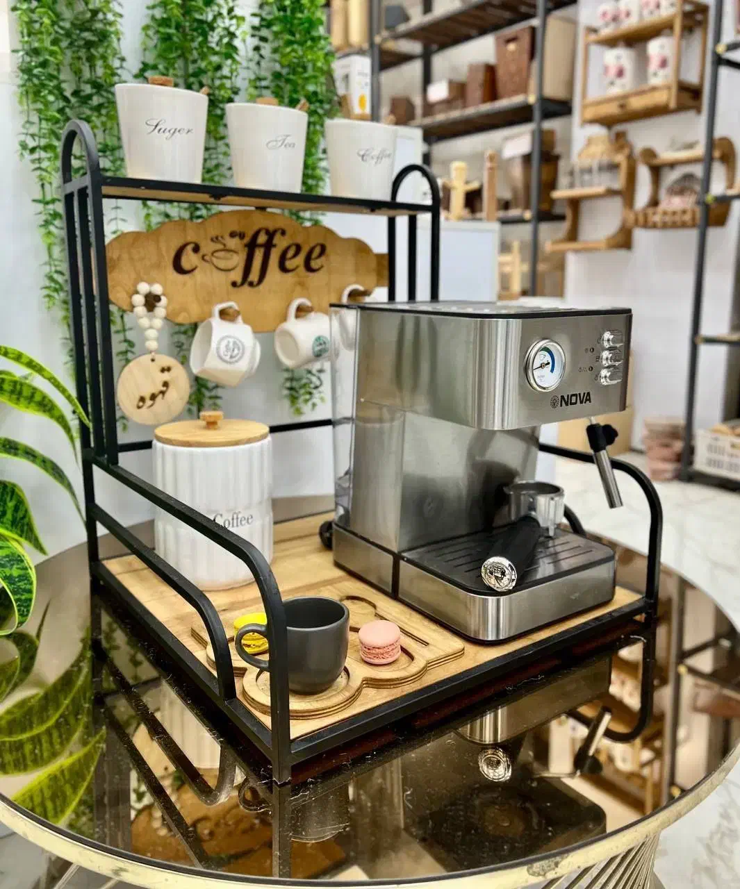 استند کافی بار(اسپرسو)|بوفه، ویترین، کنسول|آفتاب, |دیوار