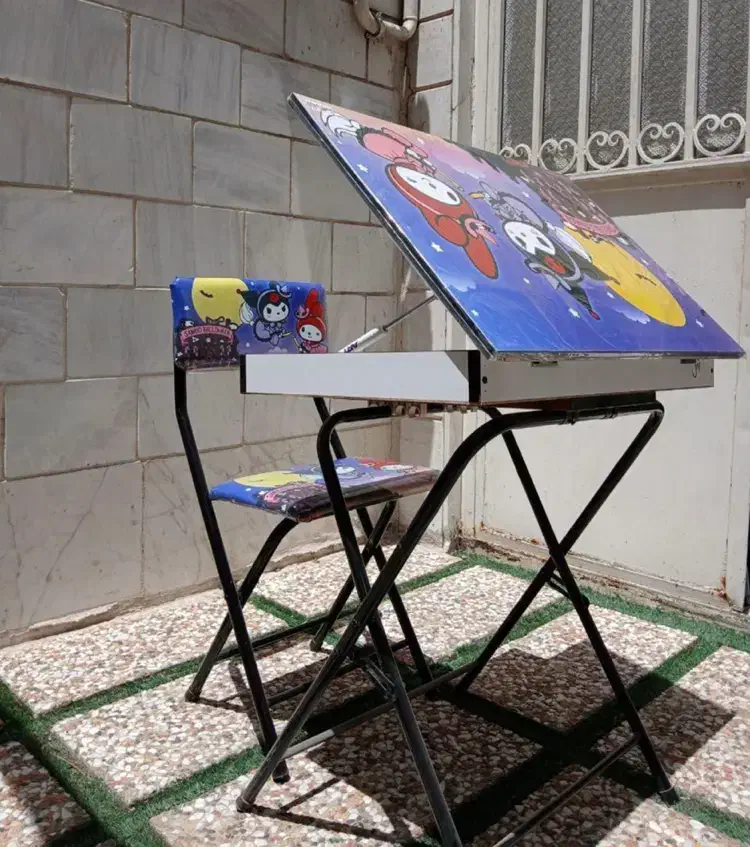 پخش انواع میزتحریر بچه با صندلی باکس دار|میز تحریر و کامپیوتر|اراک, |دیوار