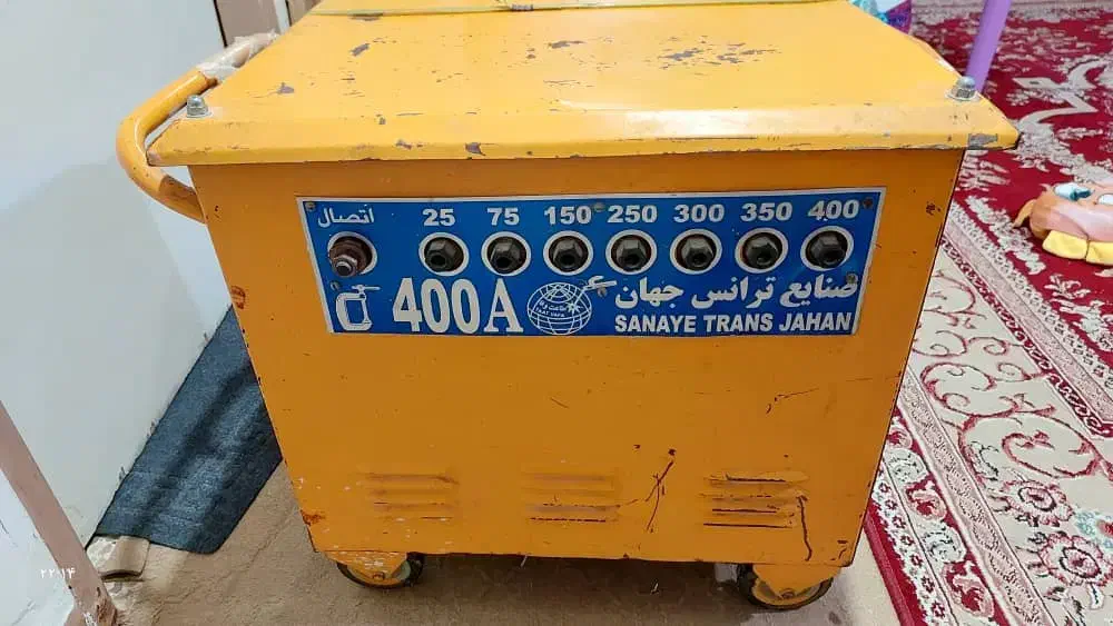 دستگاه جوش 400 آمپر  قدیمی در حد نو|ماشین‌آلات صنعتی|اهواز, شهرک شهید عباس پور|دیوار