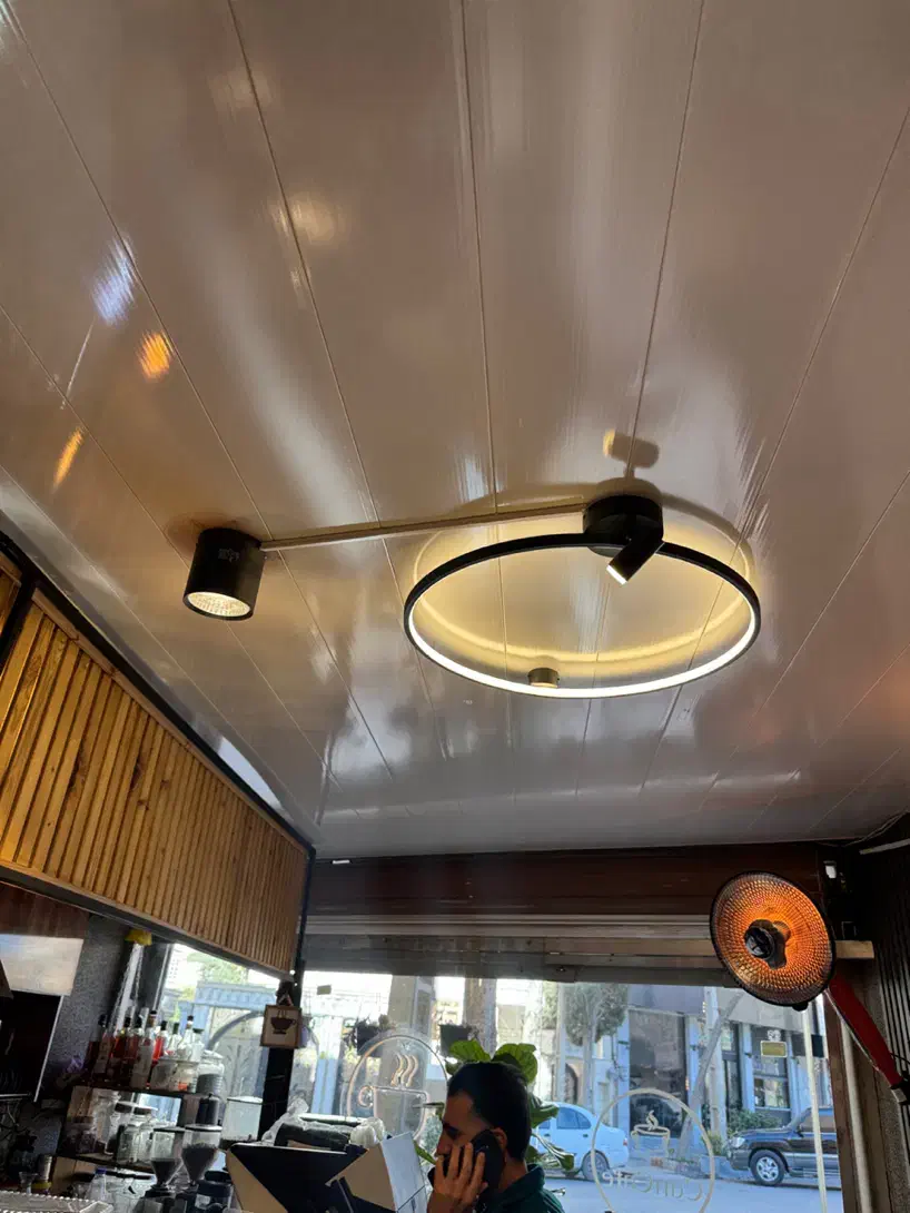 لوستر دیوارکوب لاین نوری|لوستر و چراغ آویز|خرمآباد, |دیوار