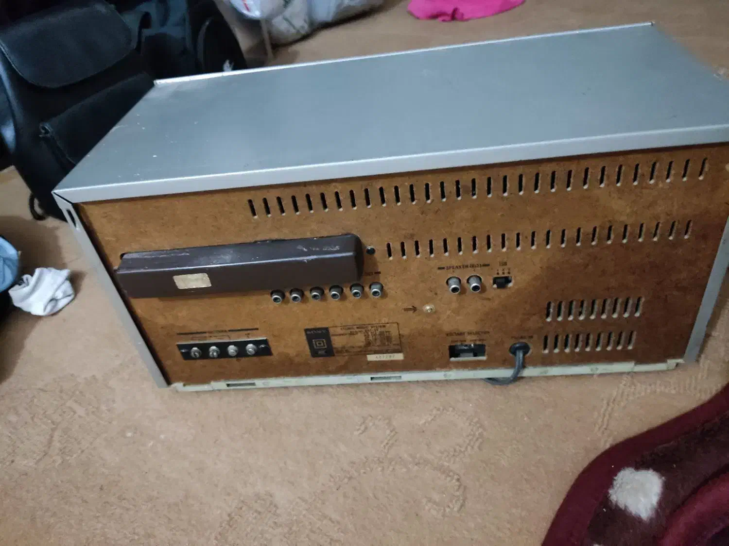 ضبط سونی با 160عدد نوار|سیستم صوتی خانگی|یزد, |دیوار