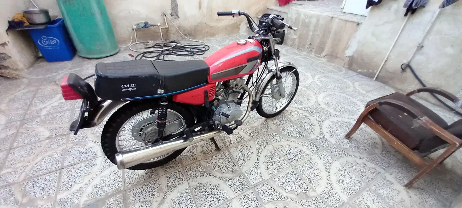 موتور ۱۲۵|موتورسیکلت|خرم‌آباد, |دیوار