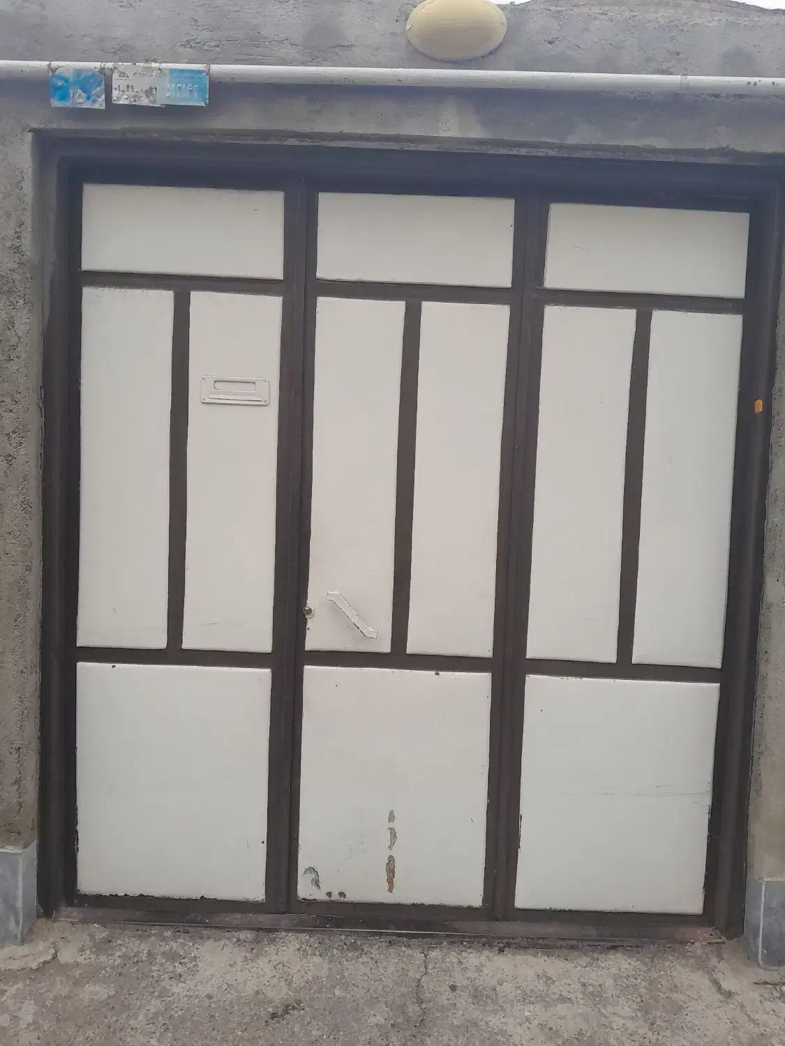 درب حیاط سه لنگه|مصالح و تجهیزات ساختمان|اهر, |دیوار