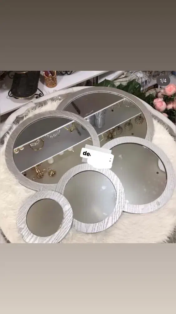 آینه دکوراتیو 5 تیکه|آینه|تبریز, |دیوار