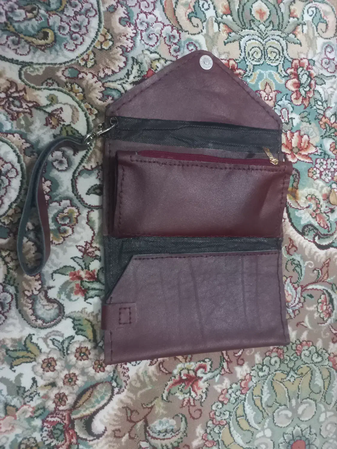 کیف چرم طبیعی زنانه دست دوز|کیف، کفش، کمربند|اصفهان, شهرک زاینده رود|دیوار