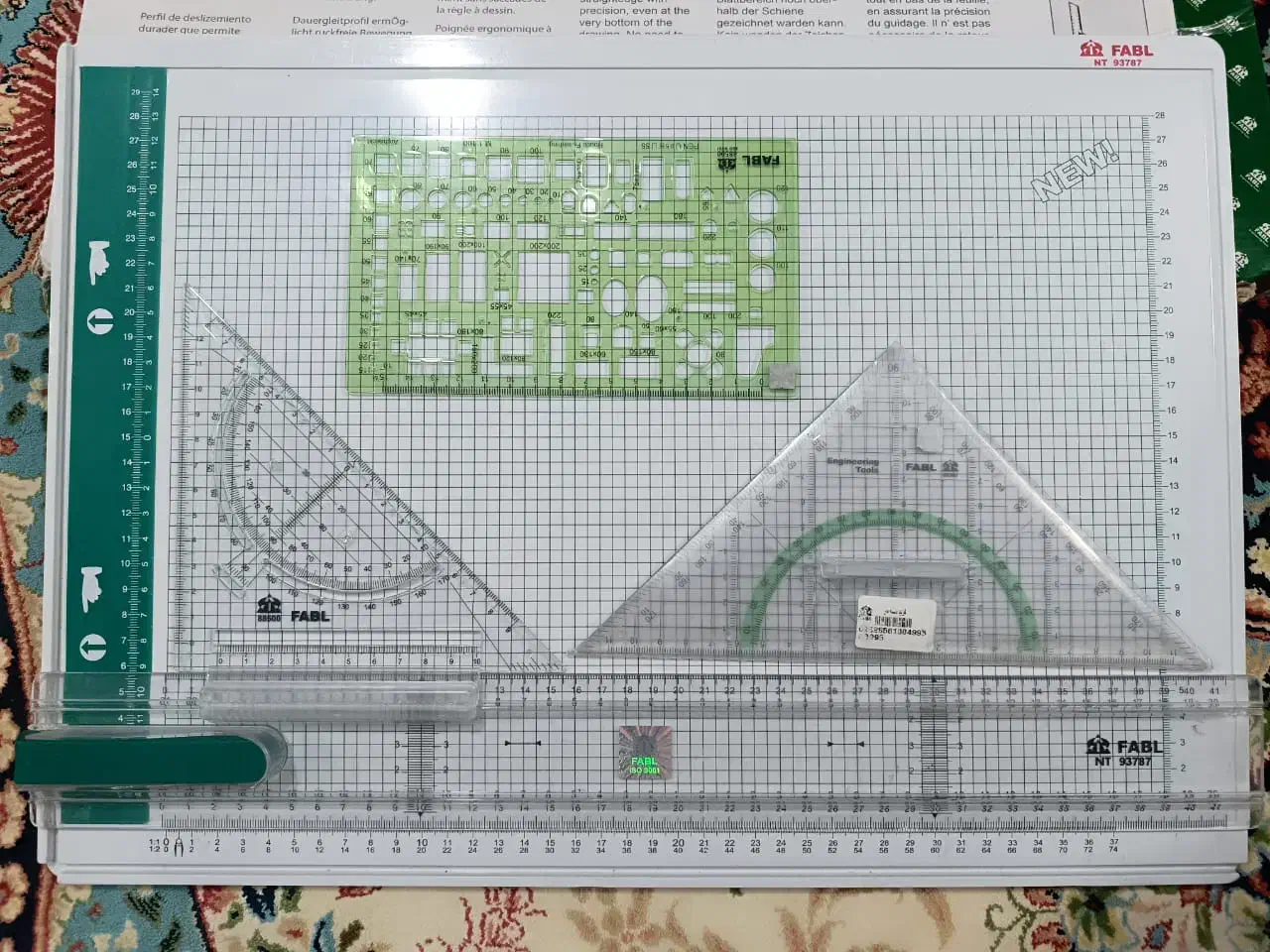 تخته رسم FABL  مدل Mobile A3|لوازم التحریر|شاهین‌شهر, گرگاب|دیوار