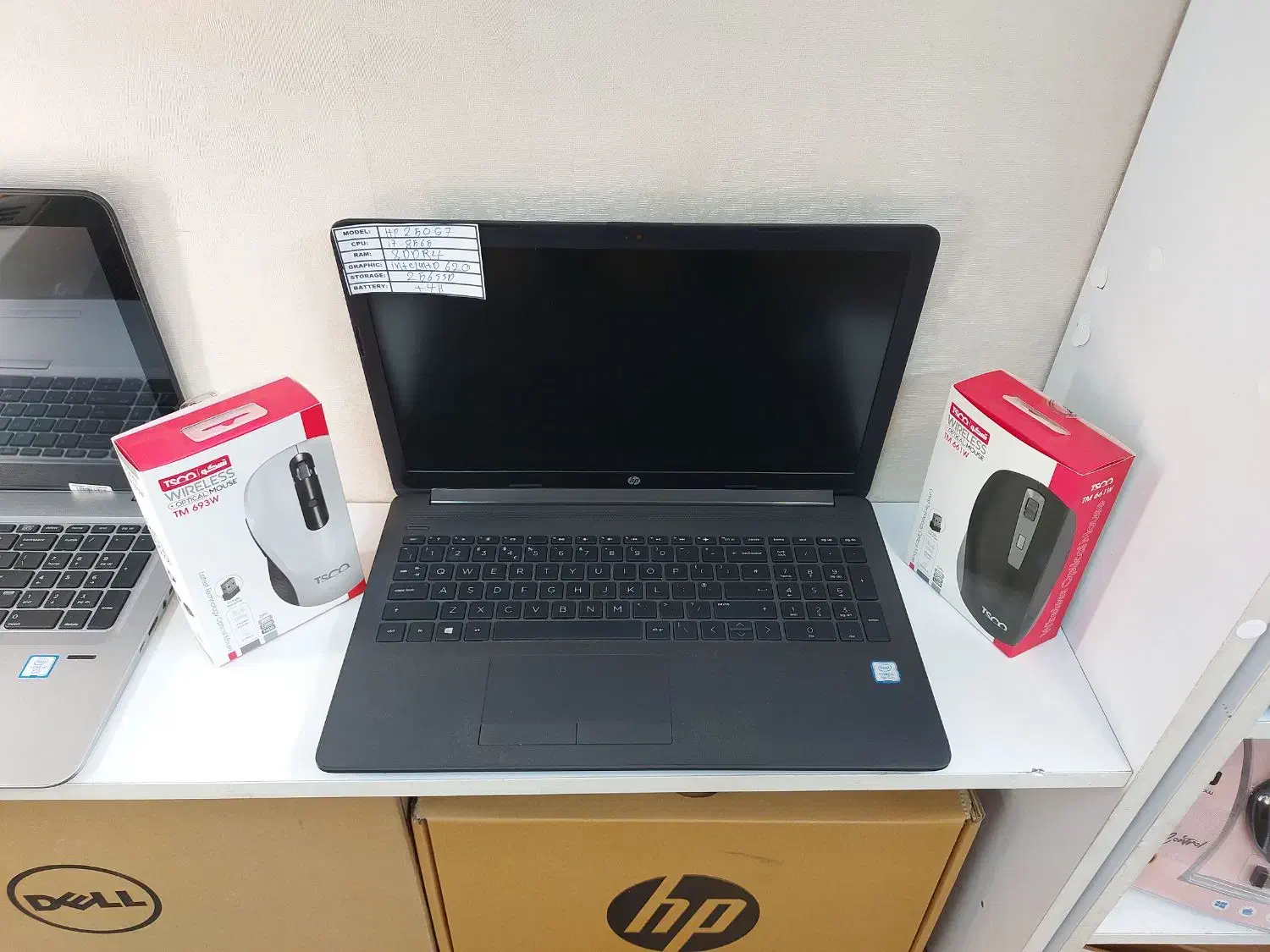 لپتاپcore i7نسل8رم8ddr4 هاردssdکاملانوباکارتن15.6|رایانه همراه|تهران, پونک|دیوار