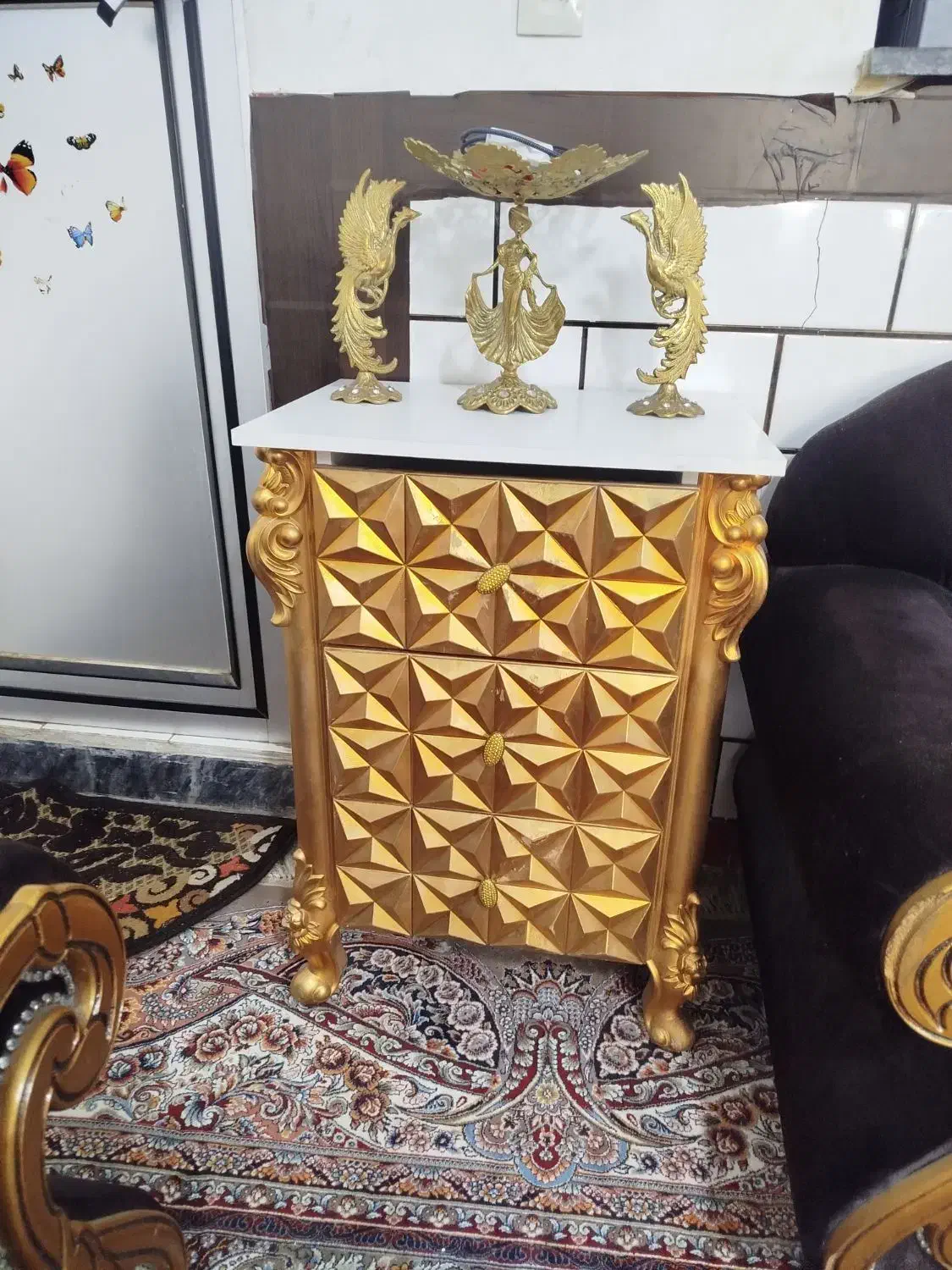 آینه و دو کنسول|آینه|خرمآباد, |دیوار