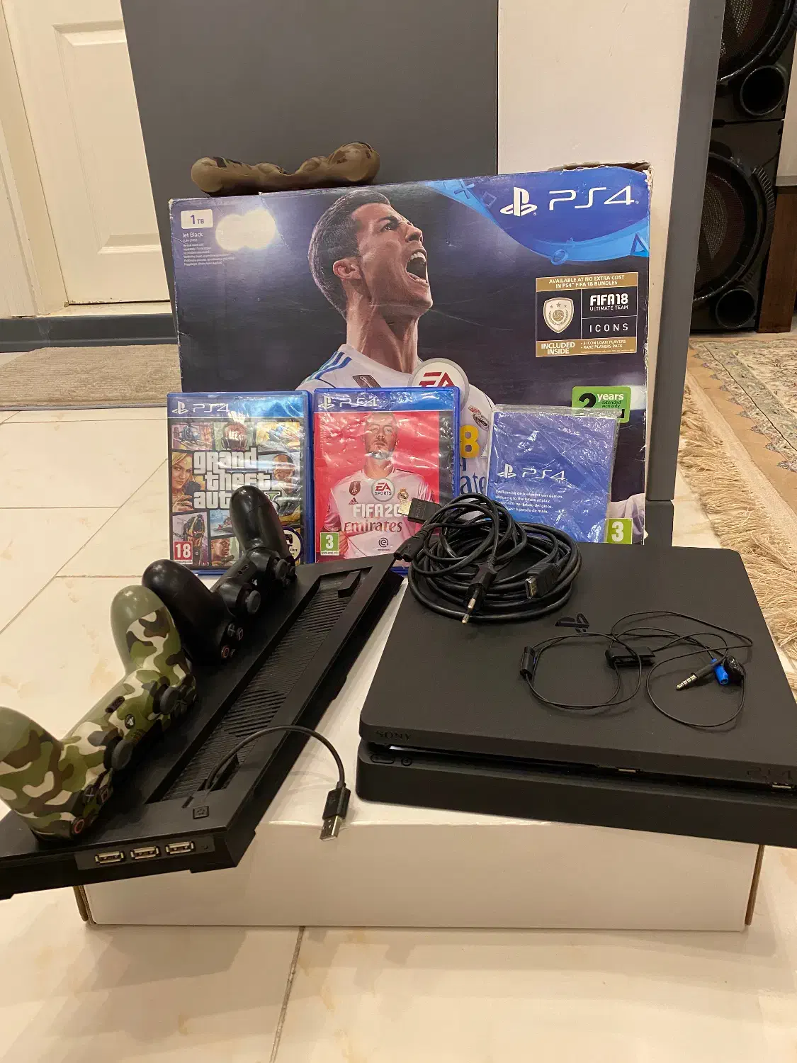 Ps4 slim 1tra|کنسول، بازی ویدئویی و آنلاین|تهران, سوهانک|دیوار