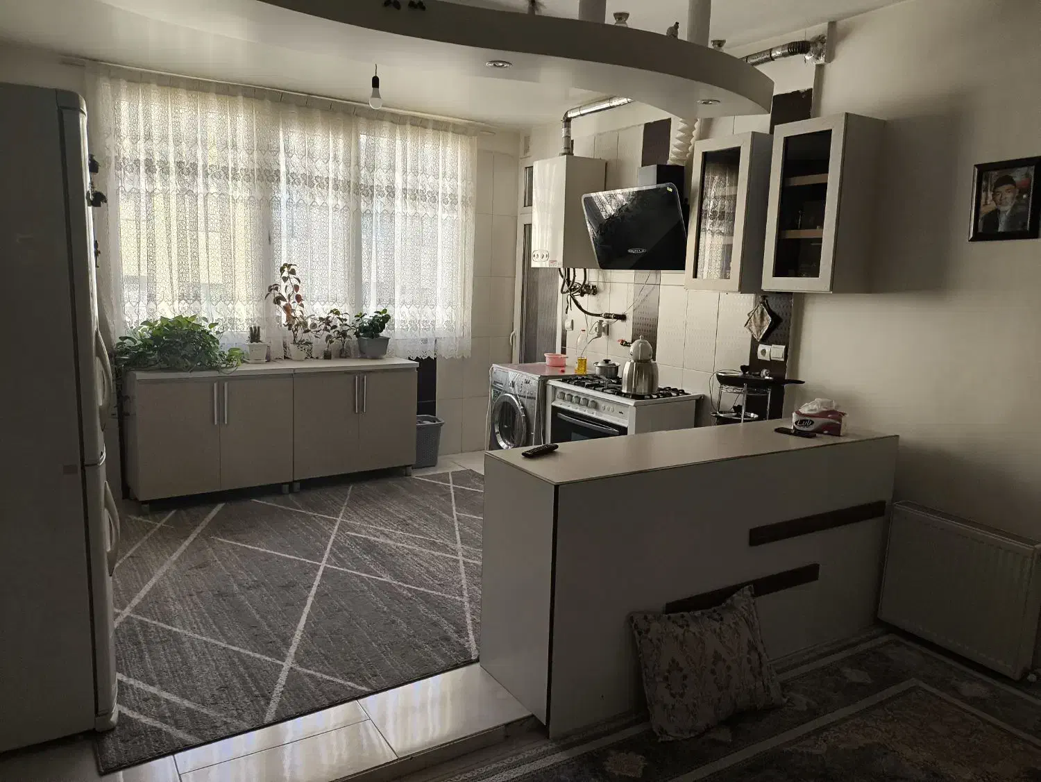 واحد 80متری2خوابه طبقه 4.اسانسور وانباری.|فروش آپارتمان|کرج, شهرک امام رضا (ع)|دیوار