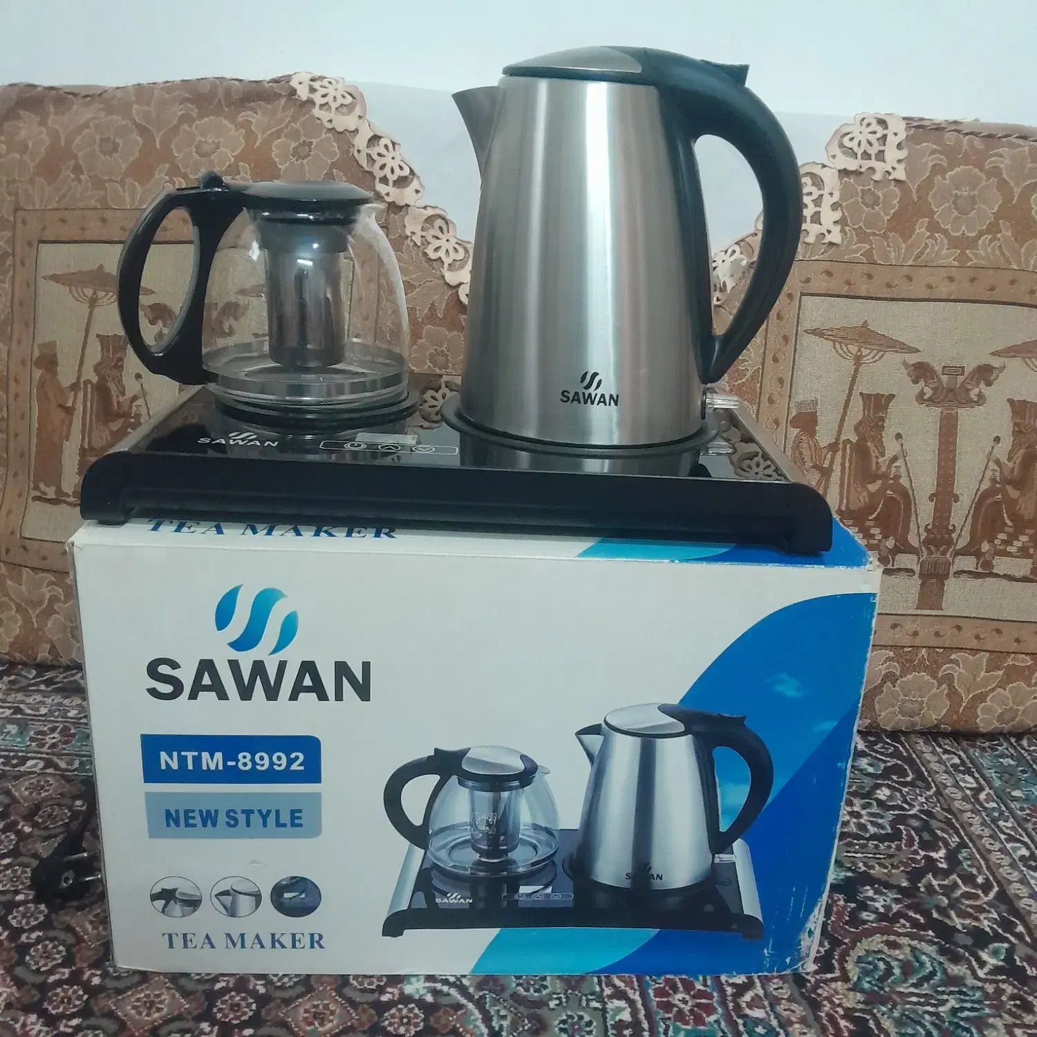 چای ساز در حد نو|سماور، چای‌ساز، قهوه‌ساز|ابهر, |دیوار