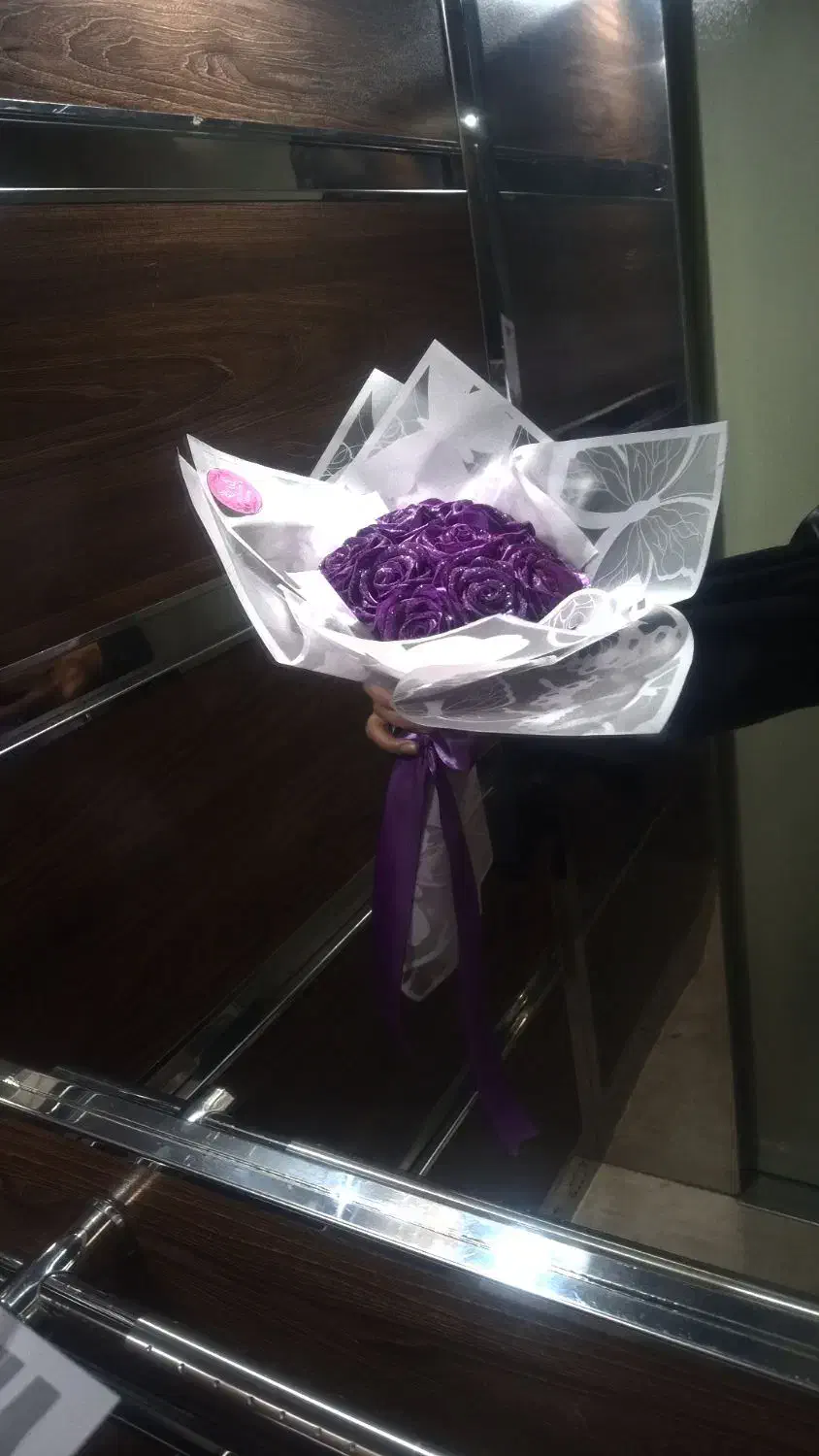 همه مدل گل روبانی با کیفیت زیر قیمت بازار|گل مصنوعی|شیراز, پشم شیشه|دیوار