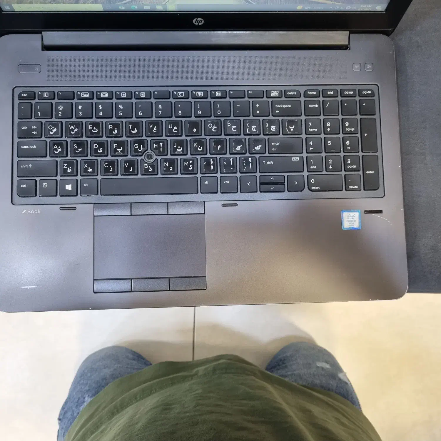 لپ تاپ کارکرده قدرتمند ،گرافیک دار HP Zbook|رایانه همراه|قم, صفائیه|دیوار