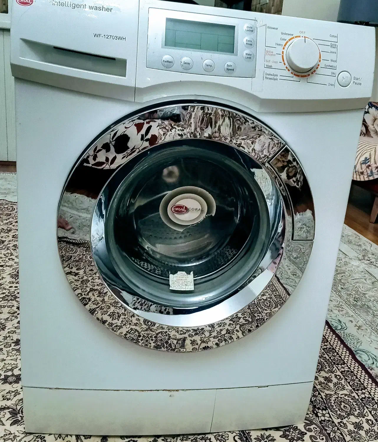 ماشین لباسشویی کورال(پاکشوما) کم کارکرد|ماشین لباسشویی و خشک‌کن لباس|تهران, اقدسیه|دیوار