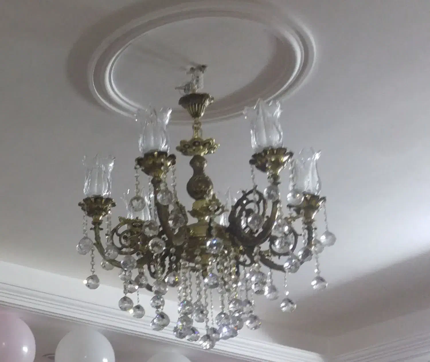 یک جفت لوستر ۶ شاخه|لوستر و چراغ آویز|قم, سعادتی|دیوار