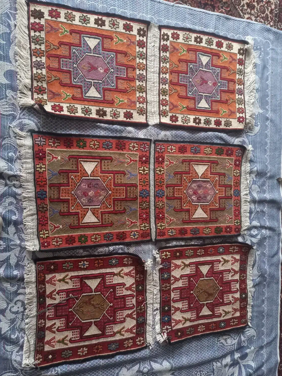 گلیم دست باف ورنی|گلیم، جاجیم، گبه|تبریز, |دیوار