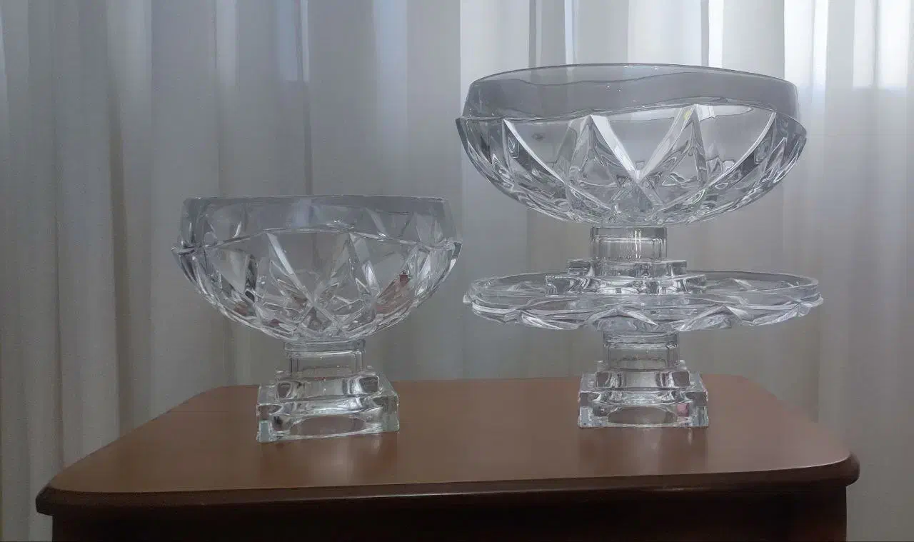 ظرف بلور بوهمیا اورجینال|ظروف سرو و پذیرایی|همدان, |دیوار