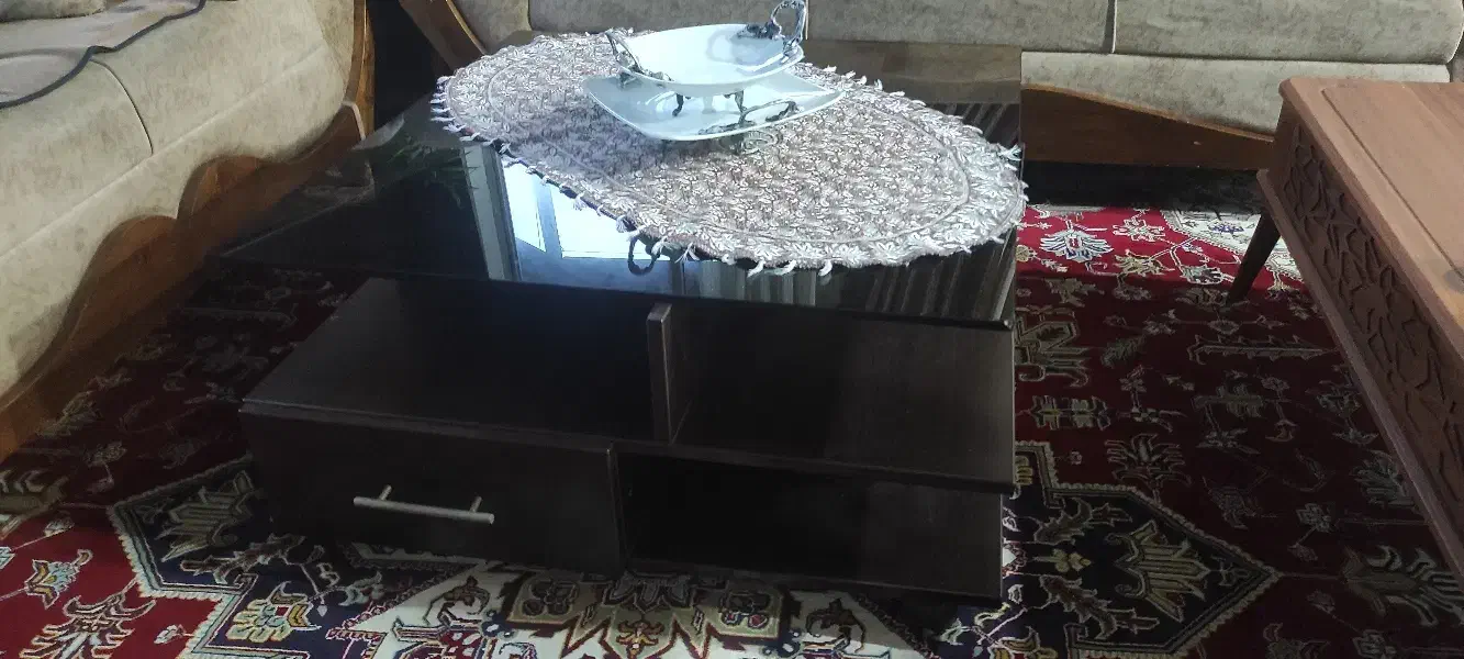 میز جلو مبلی|مبلمان خانگی و میز عسلی|نشتارود, |دیوار