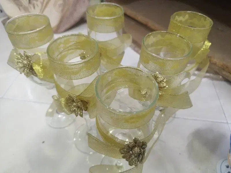 جام رنگی|ظروف سرو و پذیرایی|مشهد, شفا|دیوار